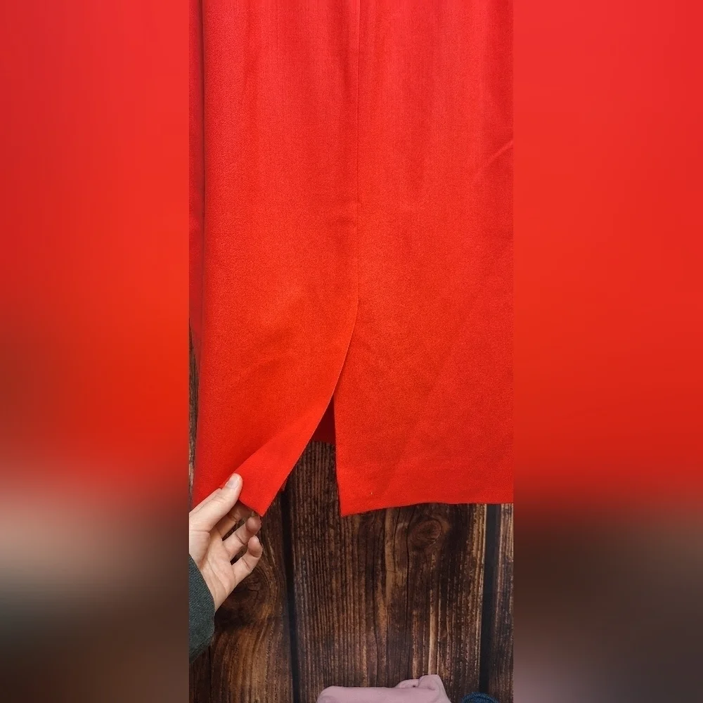 J. Crew Vibrant Red Cocktail Dress Size 10 NWT!